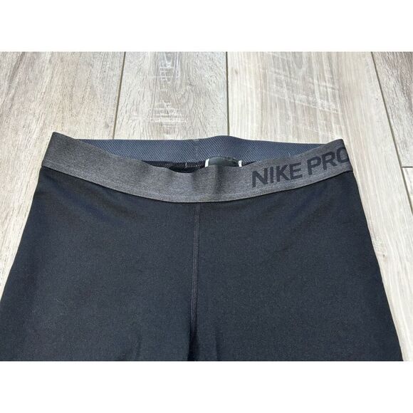 Ladies Nike Pro Dri  Fit Black Leggings Size M - Picture 5 of 10